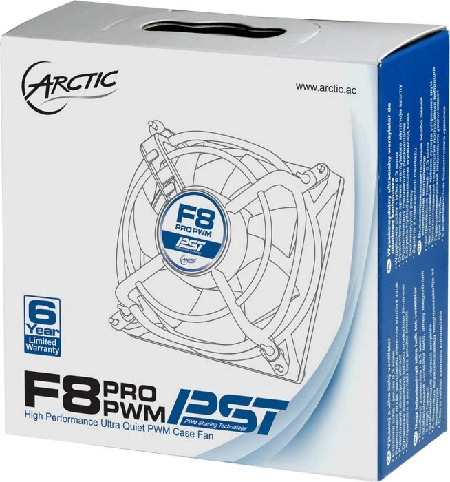 ARCTIC F8 Pro PWM PST, 80mm