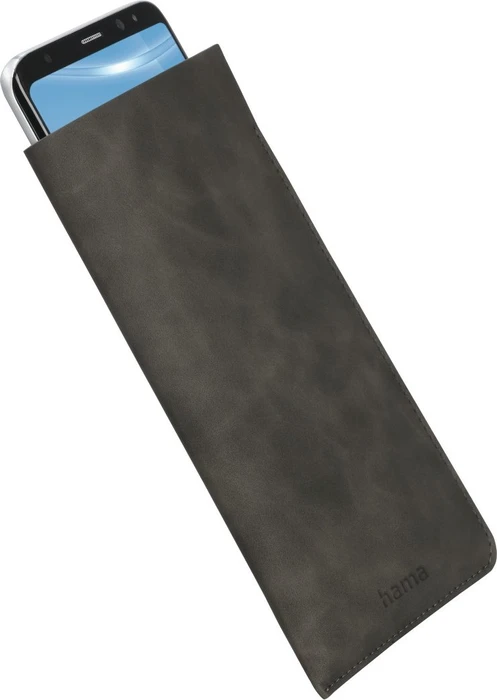 Hama Smartphone-Sleeve Soft Elegance Größe XXL anthrazit