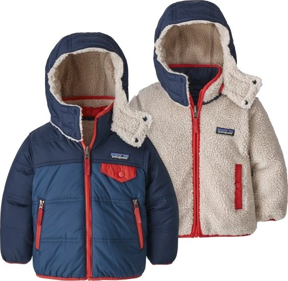 Patagonia Baby Reversible Tribbles Hoody Jacke (Junior)