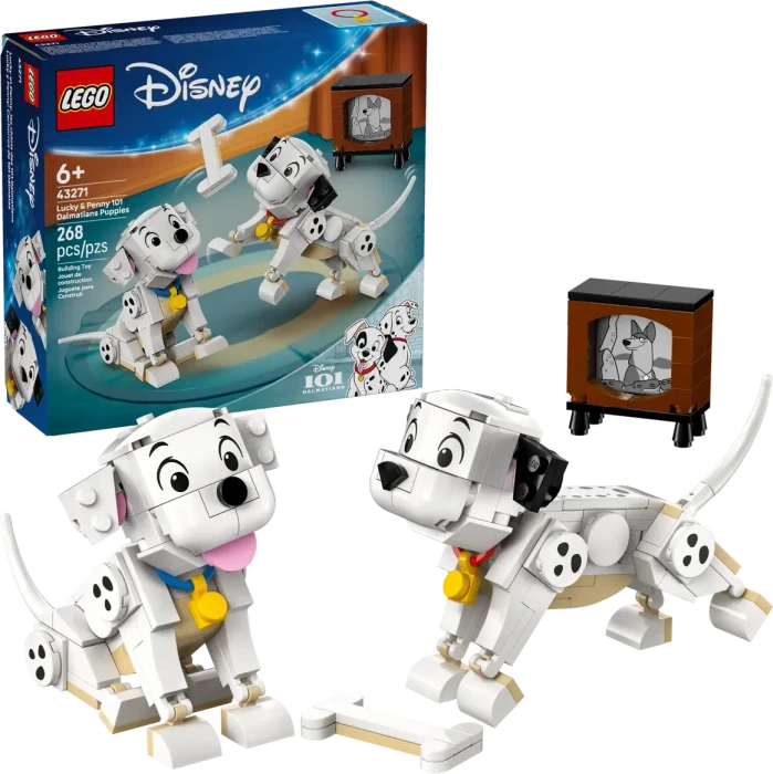 LEGO Disney - Die Welpen Lucky und Penny aus 101 Dalmatiner