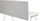 HJH Office Flexmiut D Tischtrennwand, grau, 180x62cm (891010)