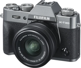 Fujifilm X-T30 anthrazit mit Objektiv Fujinon XC 15-45mm 3.5-5.6 OIS PZ