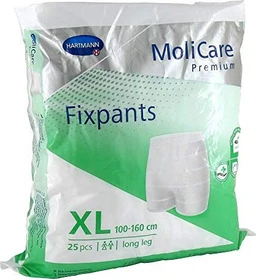 Hartmann MoliCare Premium Fixpants long leg Fixierhose Größe XL, 25 Stück
