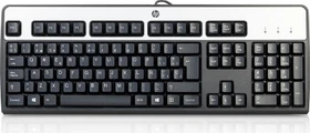 HP Standard Basis Keyboard 2004, schwarz/silber, USB, ES (DT528A#ABE)