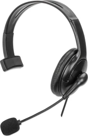 Manhattan Mono USB-Headset mit reversiblem Mikrofon