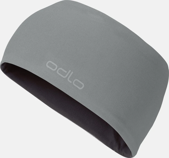 Odlo Reversible Stirnband black/odlo steel grey