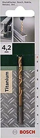 Bosch DIY HSS-TiN Metallbohrer, 4.2x43x75mm, 1 Stück