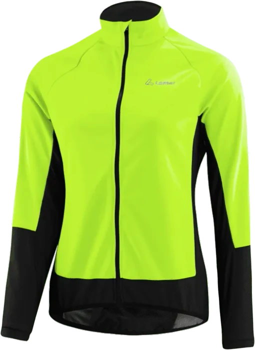 Löffler Alpha II WS Light Fahrradjacke neon yellow (Damen)