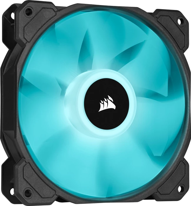 Corsair SP Series iCUE SP120 RGB Elite Triple Fan Kit, schwarz, LED-Steuerung, 120mm, 3er-Pack