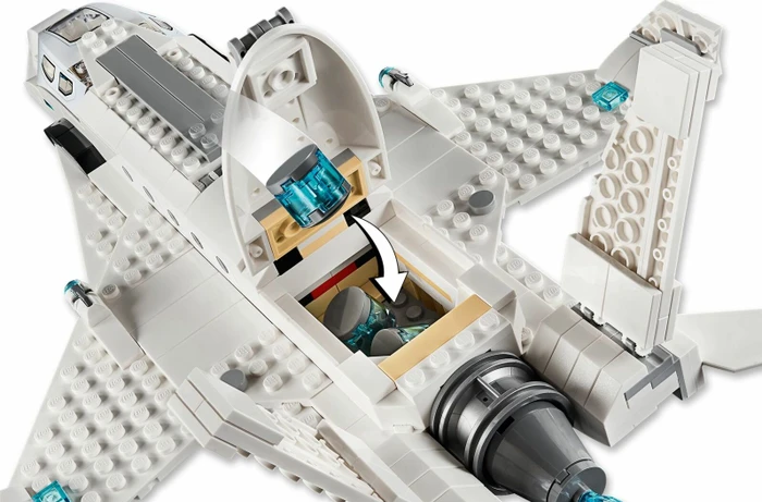 LEGO Marvel Super Heroes Spielset - Starks Jet und der Drohnenangriff