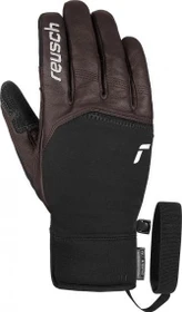 Reusch Lleon R-Tex XT Skihandschuhe dunkelbraun/schwarz