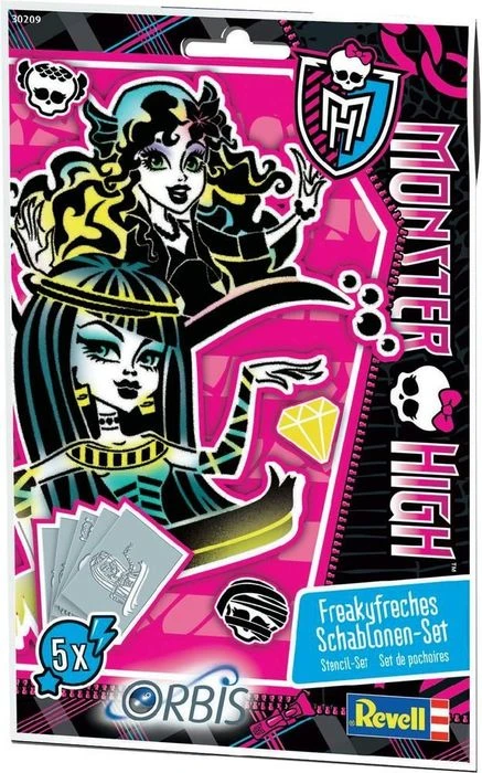 Revell Orbis Schablonen-Set Monster High III