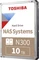 Toshiba N300 NAS Systems 10TB, 24/7, 512e / 3.5" / SATA 6Gb/s, retail Vorschaubild