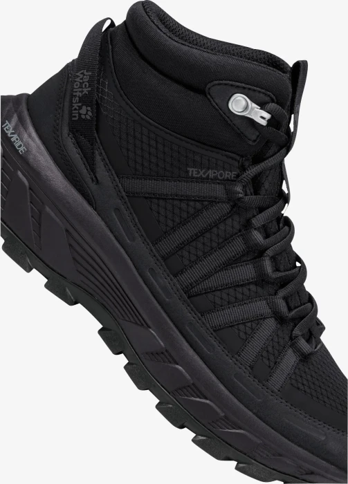 Jack Wolfskin Wild Hike Texapore Mid schwarz (Damen)