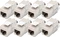 Digitus Keystone Modul RJ-45 Buchse via Verlegekabel Cat6a, 8er-Pack Vorschaubild