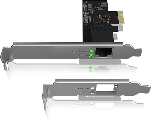 RaidSonic Icy Box IB-LAN300-PCI LAN-Adapter, RJ-45, PCIe 2.1 x1