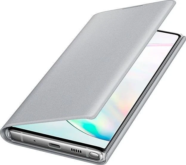 Samsung LED View Cover für Galaxy Note 10 silber
