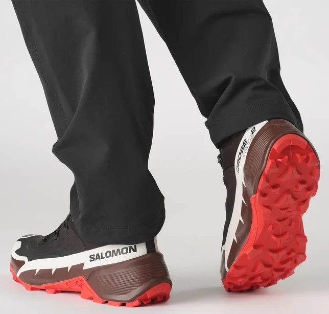 Salomon Cross Hike 2 GTX black/bitte chocolate/fiery red (Herren)