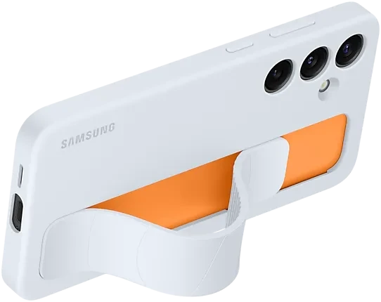 Samsung Silicone Grip Case für Galaxy S24+ light blue