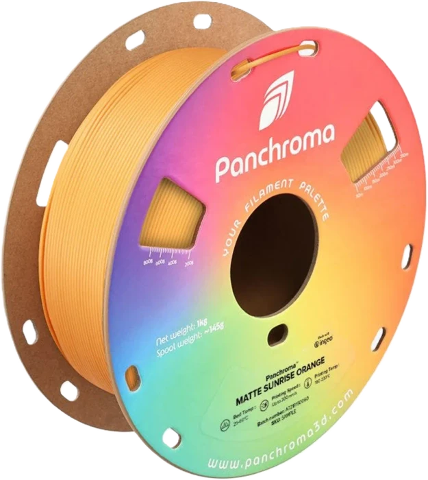 Polymaker Panchroma PLA matt, Sunrise Orange, Spule, 1.75mm, 1.00kg