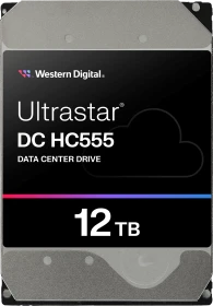 Western Digital Ultrastar DC HC555 12TB, SE, 24/7, 512e / 3.5" / SAS 12Gb/s