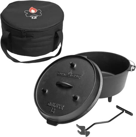 Camp Chef DO-12 Deluxe Gusseisen Dutch Oven