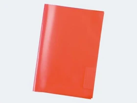Herma Heftschoner Kunststoff, A4, rot/transparent, 25er-Pack