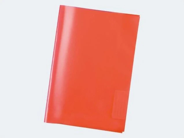 Herma Heftschoner Kunststoff, A4, rot/transparent, 25er-Pack