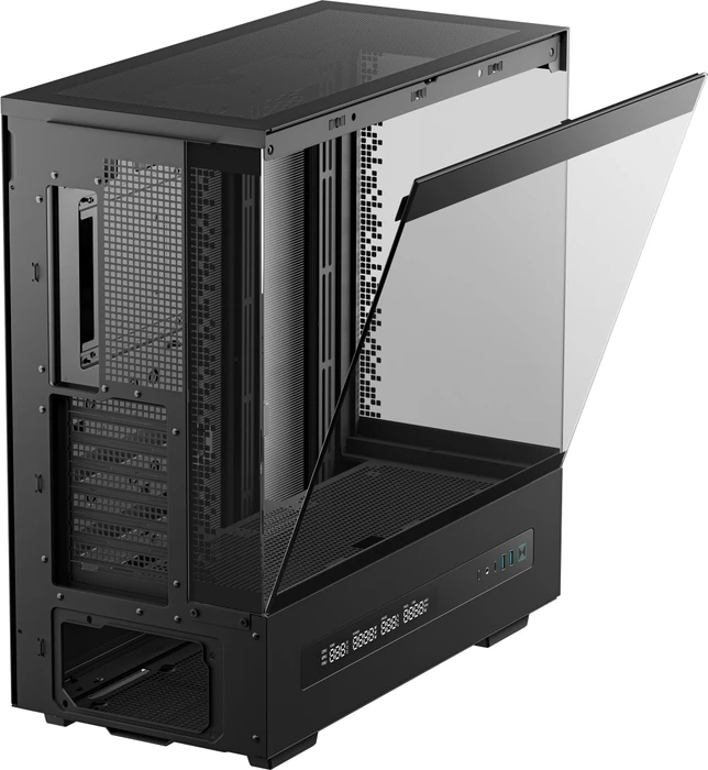 DeepCool CH690 Digital, schwarz, Glasfenster