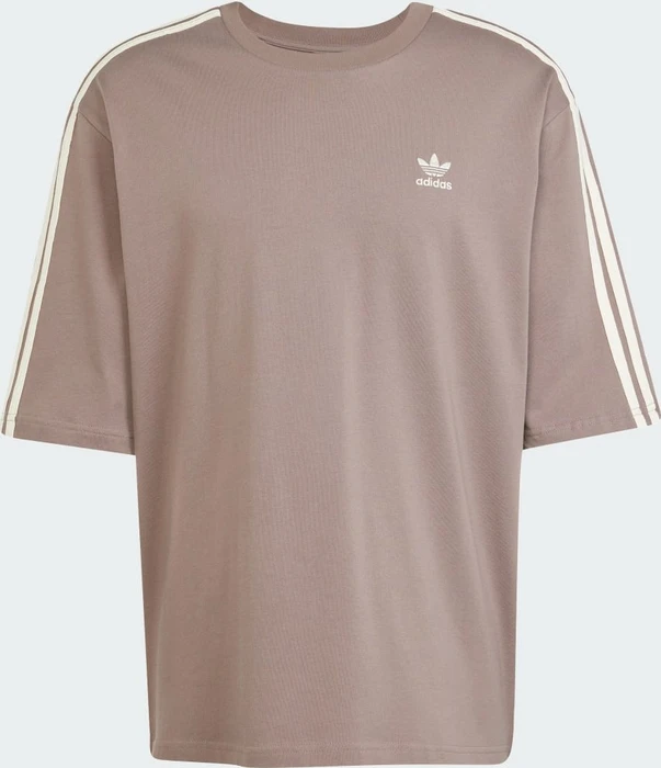 adidas Adicolor Oversized T-Shirt kurzarm trace brown (Herren)