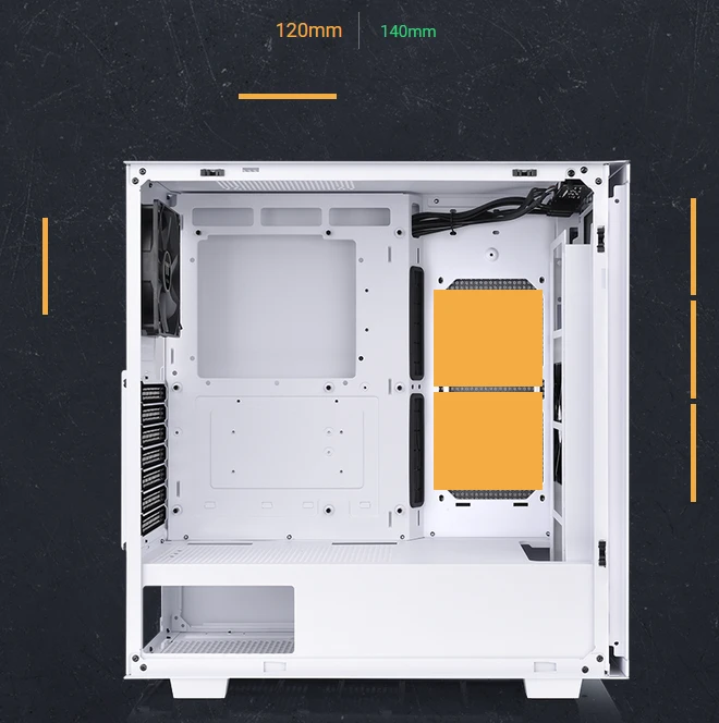 Thermaltake Divider 300 TG Air Snow Edition, weiß, Glasfenster