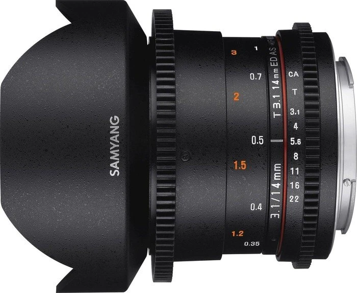 Samyang 14mm T3.1 AS IF UMC II VDSLR für Micro-Four-Thirds