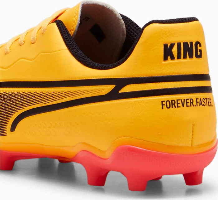 Puma King Match FG/AG sun stream/puma black/sunset glow