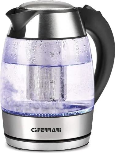 G3 Ferrari BolleBlu Glas-Wasserkocher/Teekocher