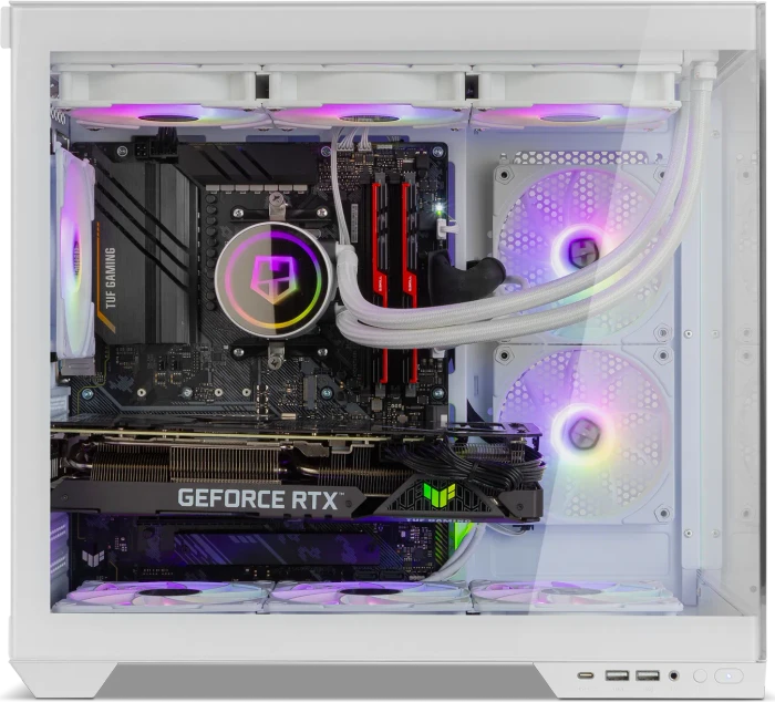 Nox Xtreme Hummer Astra Neo White, Glasfenster