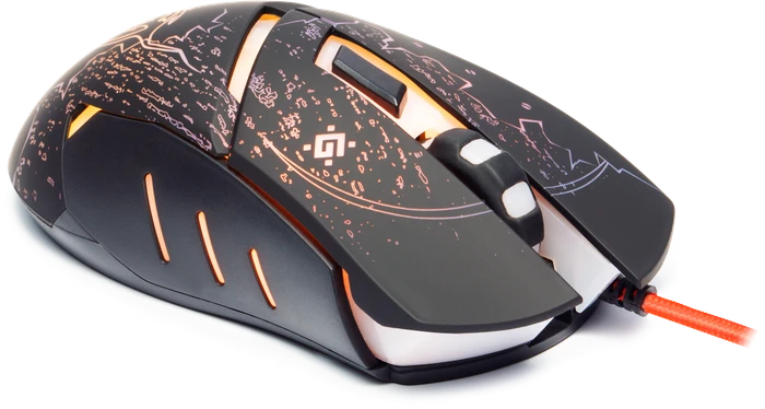 Defender Alfa GM-703L RGB Gaming Mouse schwarz, USB