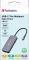 Verbatim USB-C Pro Multiport Hub CMH-05, USB-C 3.0 [Stecker] Vorschaubild