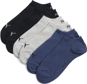 Puma Sneaker Socken navy/grey/nightshadow blue, 3 Paare