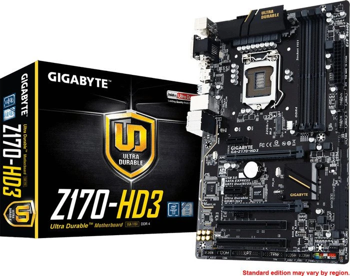 GIGABYTE GA-Z170-HD3 (Intel 1151)