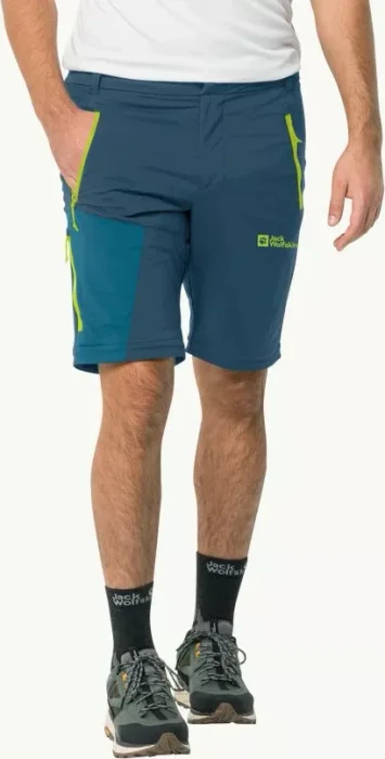 Jack Wolfskin Glastal Zip Away Zip-Off Hose lang dark sea (Herren)
