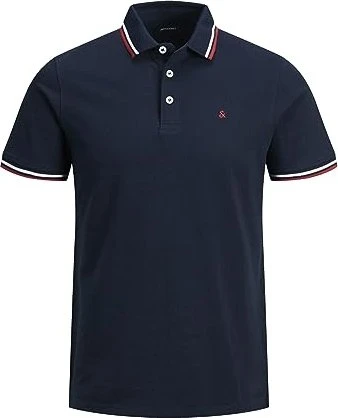 Jack & Jones Paulos Poloshirt kurzarm navy blazer (Herren)