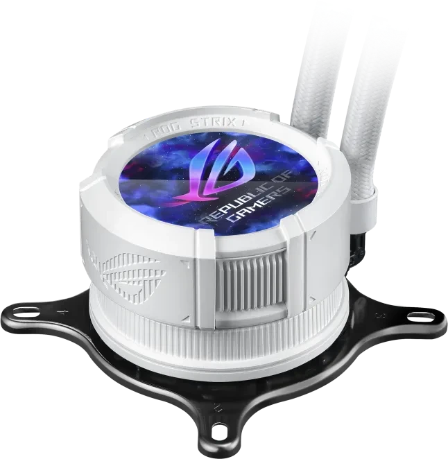 ASUS ROG Strix LC III 360 ARGB LCD White Edition