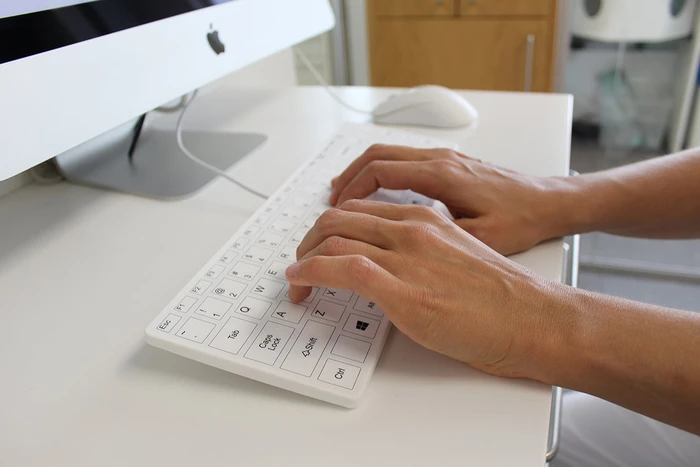 Man & Machine C Mouse washable wireless, weiß, USB