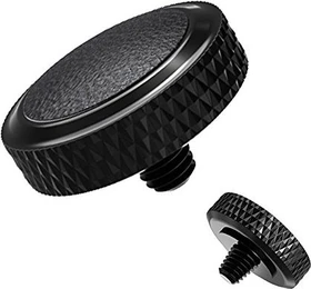 JJC Deluxe Soft Release Button schwarz