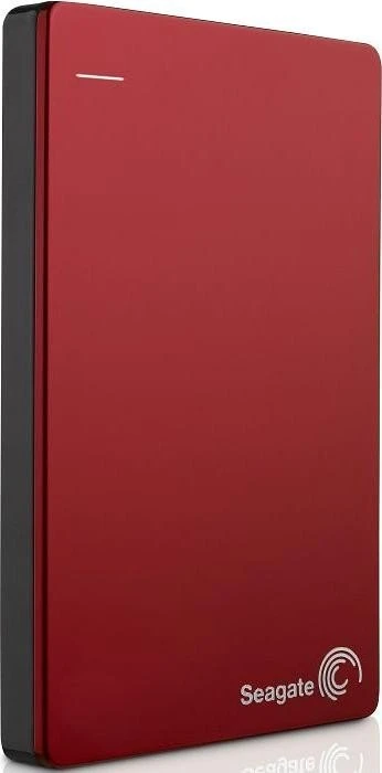 Seagate Backup Plus Slim Portable, rot, 2TB, USB 3.0 Micro-B