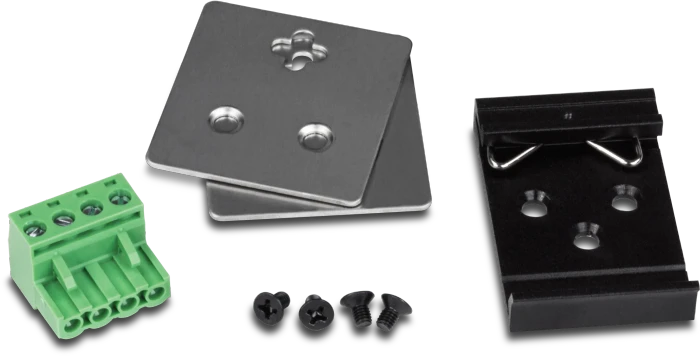 TRENDnet Industrial Railmount 2.5G PoE-Injektor, 4x RJ-45, 180W PoE++