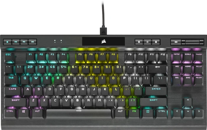 Corsair Gaming K70 RGB TKL - Champion Series, MX RGB RED, USB, ND