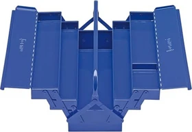 Forum Stahlblech-Werkzeugkasten 60x20x20cm blau