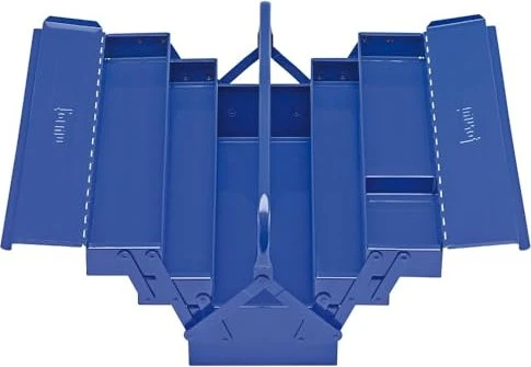 Forum Stahlblech-Werkzeugkasten 60x20x20cm blau