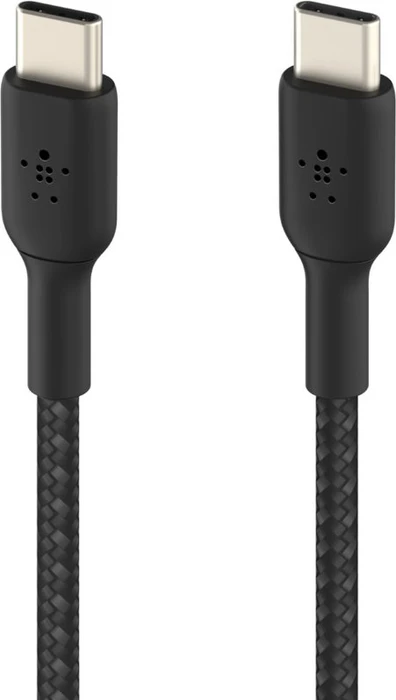 Belkin BoostCharge Braided USB-C to USB-C 1.0m schwarz